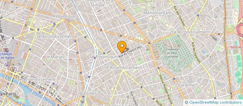 localisation de l'entreprise MONSIEUR PATRICK ROGNANT  PARIS