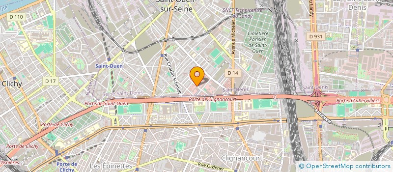 localisation de l'entreprise MONSIEUR PATRICK ROLLAND à SAINT-OUEN-SUR-SEINE