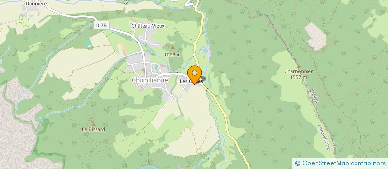 localisation de l'entreprise MONSIEUR PATRICK ROLLAND  CHICHILIANNE