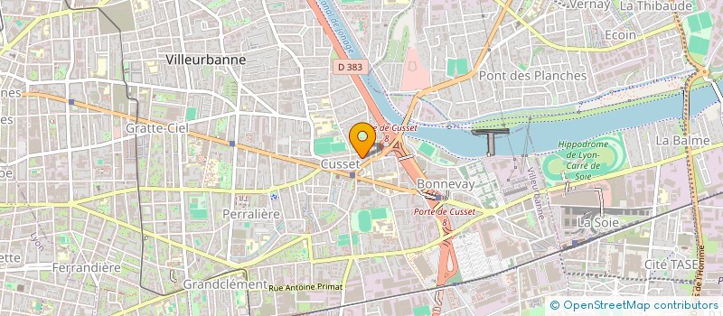 localisation de l'entreprise MONSIEUR PATRICK ROLLET  VILLEURBANNE