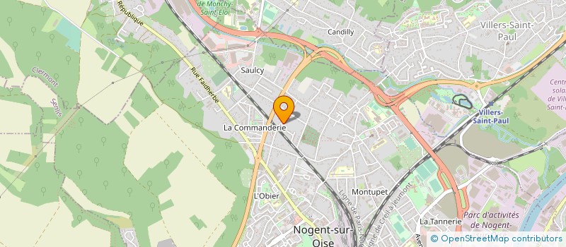 localisation de l'entreprise MONSIEUR PATRICK RONNE à NOGENT-SUR-OISE