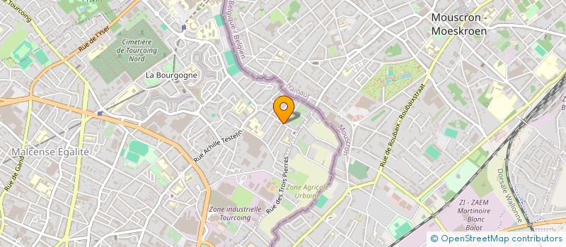 localisation de l'entreprise MONSIEUR PATRICK ROOM  TOURCOING