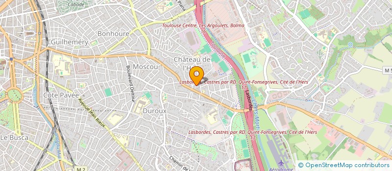 localisation de l'entreprise MONSIEUR PATRICK ROOU à TOULOUSE