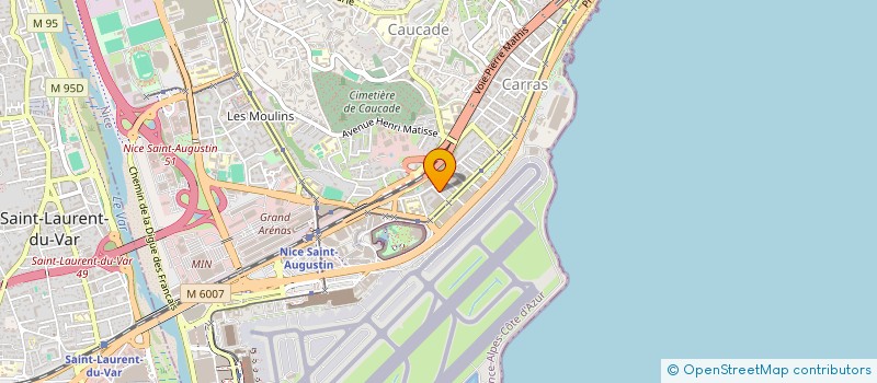 localisation de l'entreprise MONSIEUR PATRICK ROSSI à NICE
