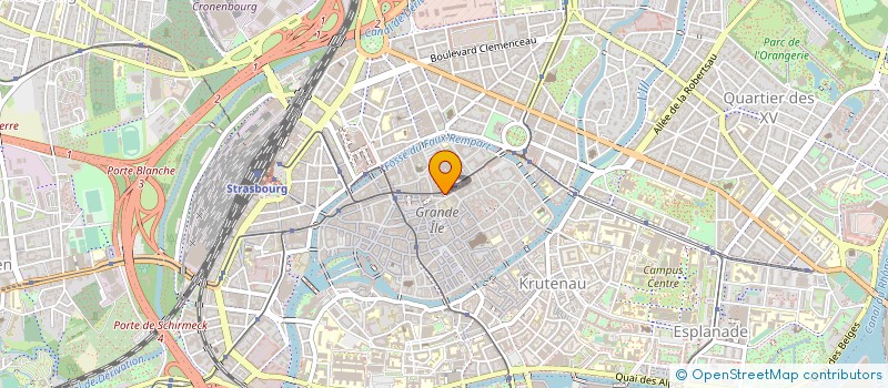 localisation de l'entreprise MONSIEUR PATRICK ROTENBERG à STRASBOURG