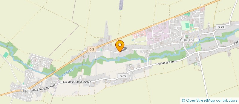 localisation de l'entreprise MONSIEUR PATRICK ROUGIER  COURTISOLS