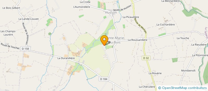 localisation de l'entreprise MONSIEUR PATRICK ROUSSEAU  LE TEILLEUL