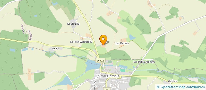 localisation de l'entreprise MONSIEUR PATRICK ROUSSEAU à SAINTIGNY