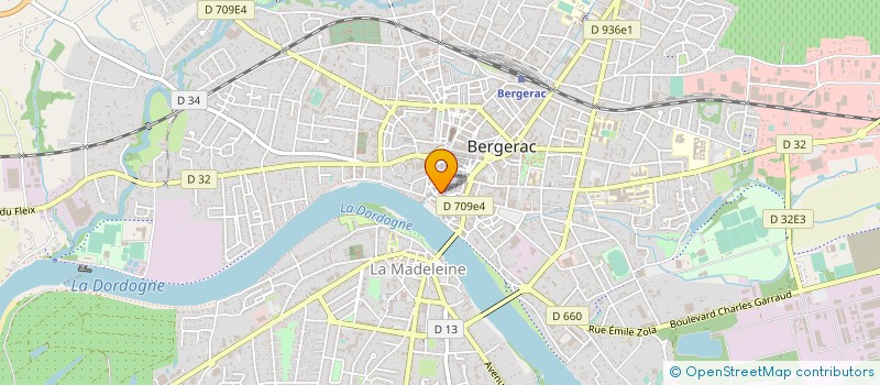 localisation de l'entreprise MONSIEUR PATRICK ROUSSEAU à BERGERAC