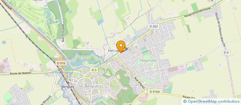 localisation de l'entreprise MONSIEUR PATRICK ROUSSEAU  HOYMILLE