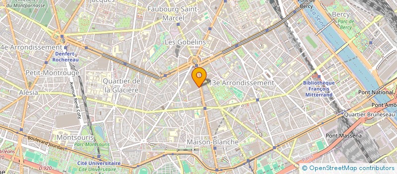 localisation de l'entreprise MONSIEUR PATRICK ROUSSEAU  PARIS