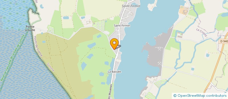 localisation de l'entreprise MONSIEUR PATRICK ROUSSEL à LE CROTOY