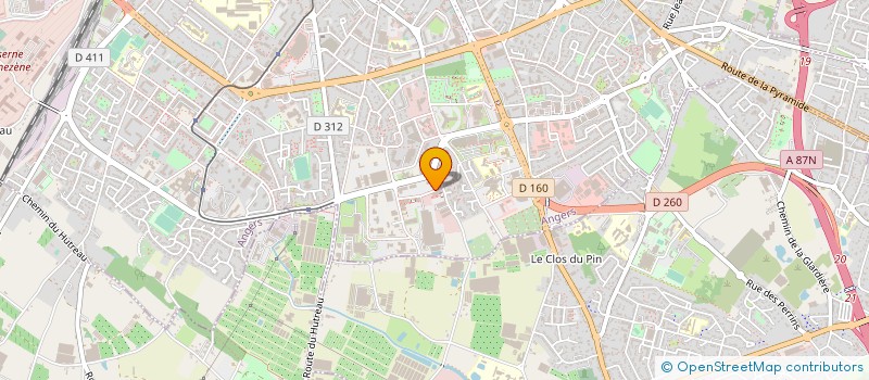 localisation de l'entreprise MONSIEUR PATRICK ROUSSIN-LE TEXIER  LORIENT