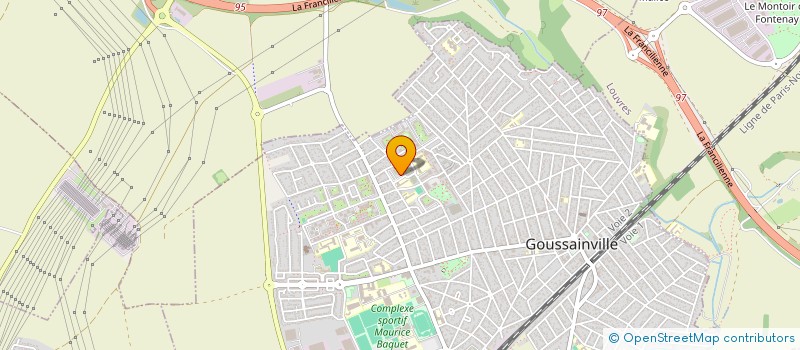 localisation de l'entreprise MONSIEUR PATRICK ROUTIER  GOUSSAINVILLE