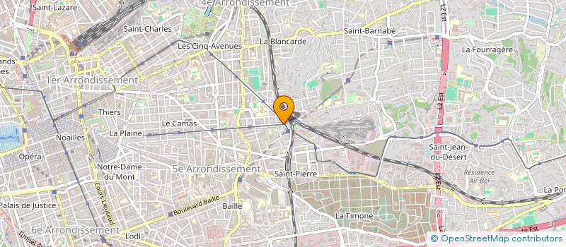 localisation de l'entreprise MONSIEUR PATRICK ROUX à MARSEILLE