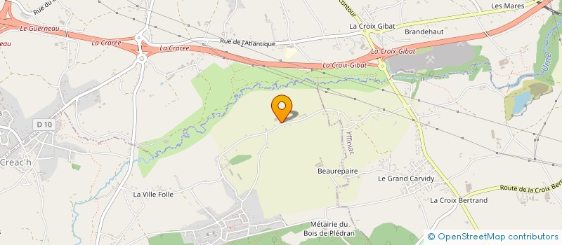 localisation de l'entreprise MONSIEUR PATRICK ROUXEL à PLEDRAN