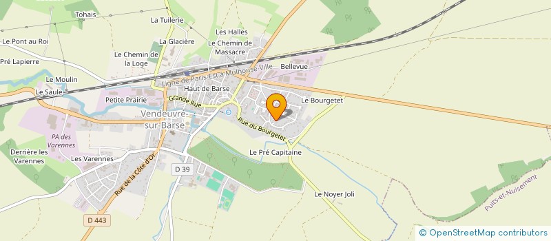 localisation de l'entreprise MONSIEUR PATRICK ROUYER  AMANCE