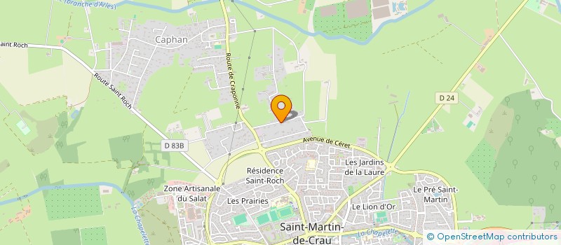 localisation de l'entreprise MONSIEUR PATRICK ROYER à SAINT-MARTIN-DE-CRAU