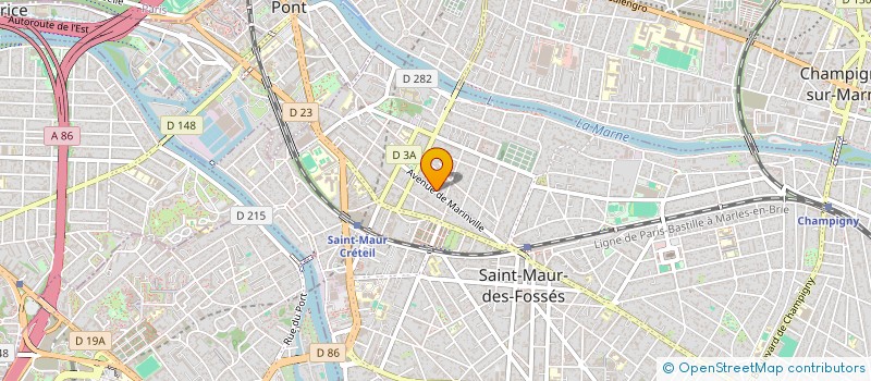 localisation de l'entreprise MONSIEUR PATRICK ROYER à SAINT-MAUR-DES-FOSSES