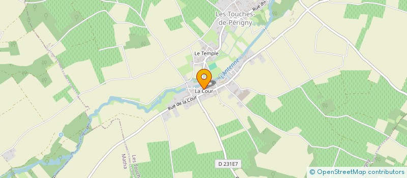 localisation de l'entreprise MONSIEUR PATRICK RUDELIN à LES TOUCHES-DE-PERIGNY