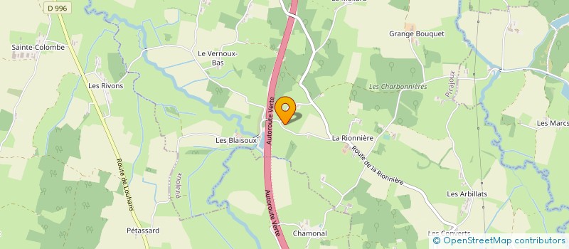 localisation de l'entreprise MONSIEUR PATRICK RUY  PIRAJOUX