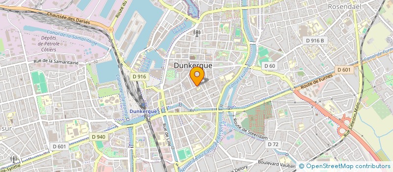 localisation de l'entreprise MONSIEUR PATRICK RYCKEWAERT à DUNKERQUE