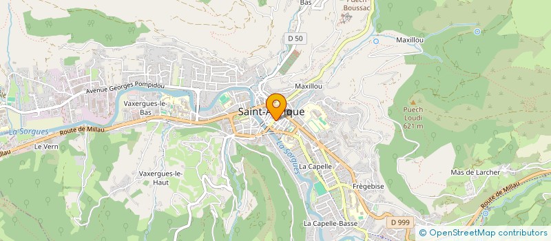 localisation de l'entreprise MONSIEUR PATRICK SABATHIER  SAINT-AFFRIQUE