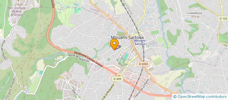 localisation de l'entreprise MONSIEUR PATRICK SABATIER à MOUANS-SARTOUX