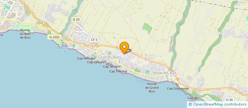 localisation de l'entreprise MONSIEUR PATRICK SADON  SAINT-PIERRE