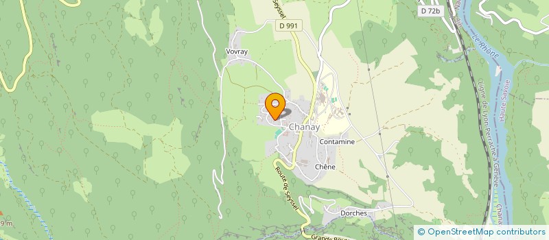 localisation de l'entreprise MONSIEUR PATRICK SADOUX  CHANAY