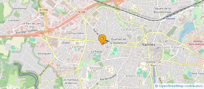 localisation de l'entreprise MONSIEUR PATRICK SAHRAOUI à VANNES