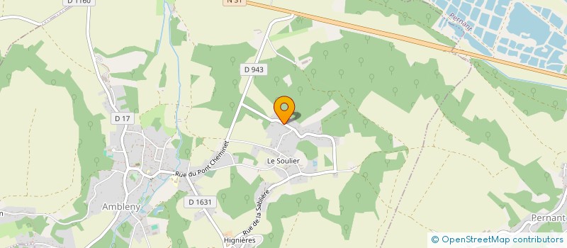 localisation de l'entreprise MONSIEUR PATRICK SAINT-DIZIER  EPAGNY