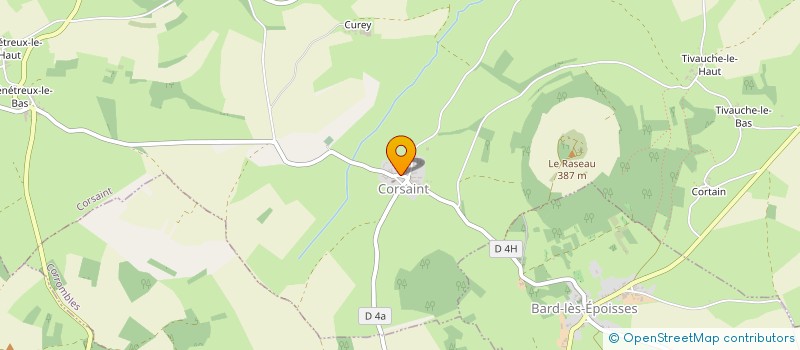 localisation de l'entreprise MONSIEUR PATRICK SALGUERO  EPOISSES