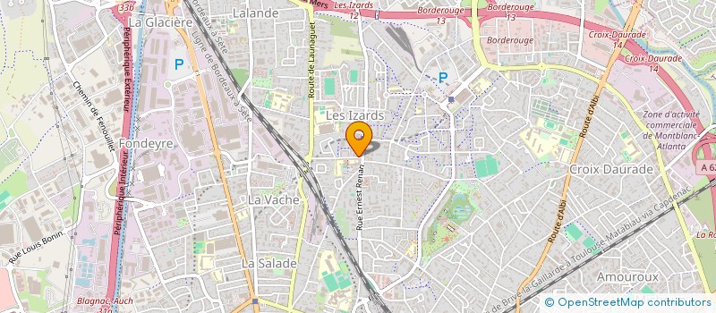localisation de l'entreprise MONSIEUR PATRICK SALLES à TOULOUSE