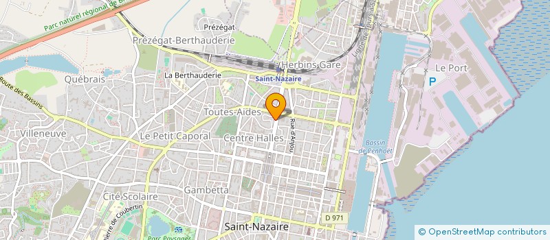 localisation de l'entreprise MONSIEUR PATRICK SALMONIE à SAINT-NAZAIRE