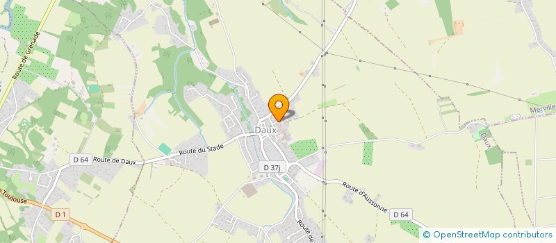 localisation de l'entreprise MONSIEUR PATRICK SALUT  DAUX