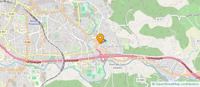 localisation de l'entreprise MONSIEUR PATRICK SAMSON à AIX-EN-PROVENCE
