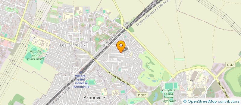 localisation de l'entreprise MONSIEUR PATRICK SAMUR  GONESSE