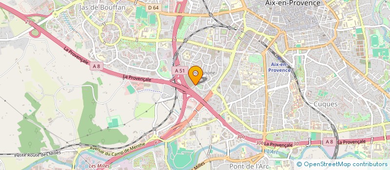 localisation de l'entreprise MONSIEUR PATRICK SANCHEZ à AIX-EN-PROVENCE