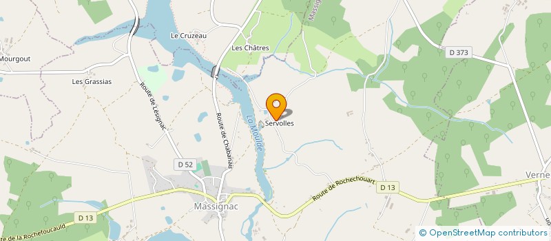 localisation de l'entreprise MONSIEUR PATRICK SANDERS à MASSIGNAC