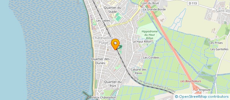 localisation de l'entreprise MONSIEUR PATRICK SANGAN à CHATELAILLON-PLAGE