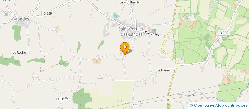 localisation de l'entreprise MONSIEUR PATRICK SANSON à TINCHEBRAY-BOCAGE
