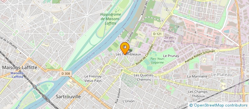 localisation de l'entreprise MONSIEUR PATRICK SASPORTES  SARTROUVILLE