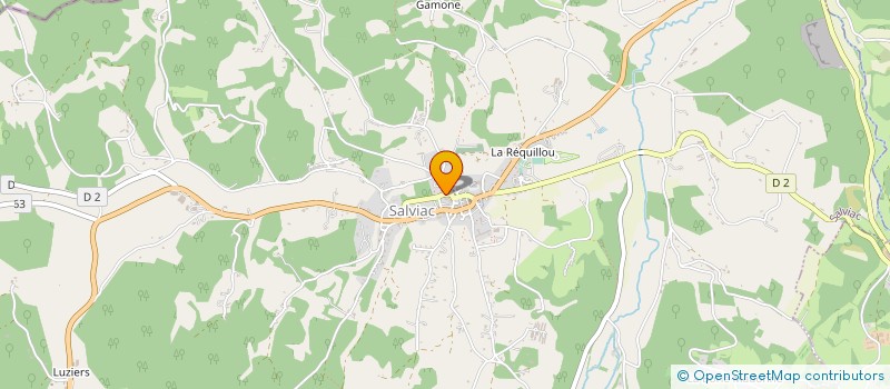 localisation de l'entreprise MONSIEUR PATRICK SAUMADE  SALVIAC