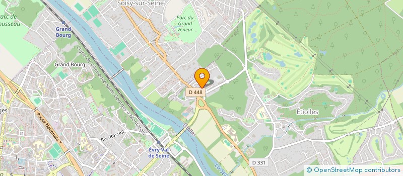 localisation de l'entreprise MONSIEUR PATRICK SAUNOIS  ETIOLLES