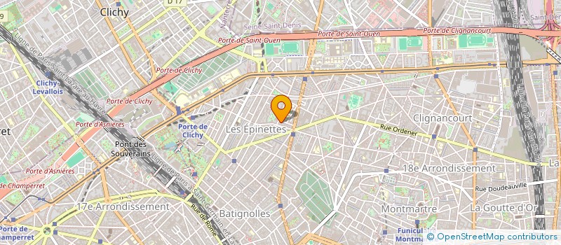 localisation de l'entreprise MONSIEUR PATRICK SAUSSAY  PARIS