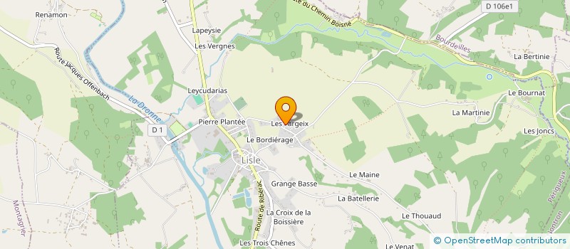 localisation de l'entreprise MONSIEUR PATRICK SAUSSEZ  TOCANE-SAINT-APRE