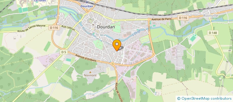 localisation de l'entreprise MONSIEUR PATRICK SAUZEDDE  DOURDAN