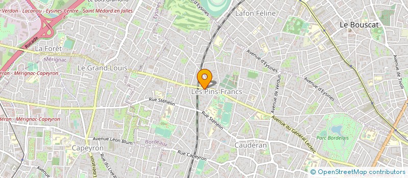 localisation de l'entreprise MONSIEUR PATRICK SAVES à BORDEAUX