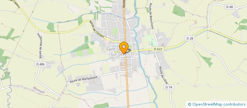 localisation de l'entreprise MONSIEUR PATRICK SAVES  MAUZAC